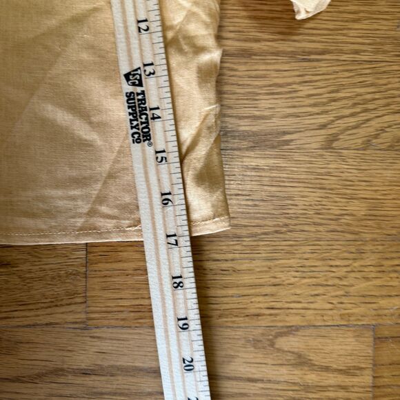 Promesa Like a Queen Puff-Sleeve V-Neck‎ Blouse Small - Picture 4 of 5